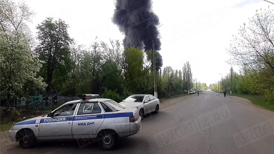 Один человек погиб в результате обстрела ВСУ нефтебазы в Макеевке