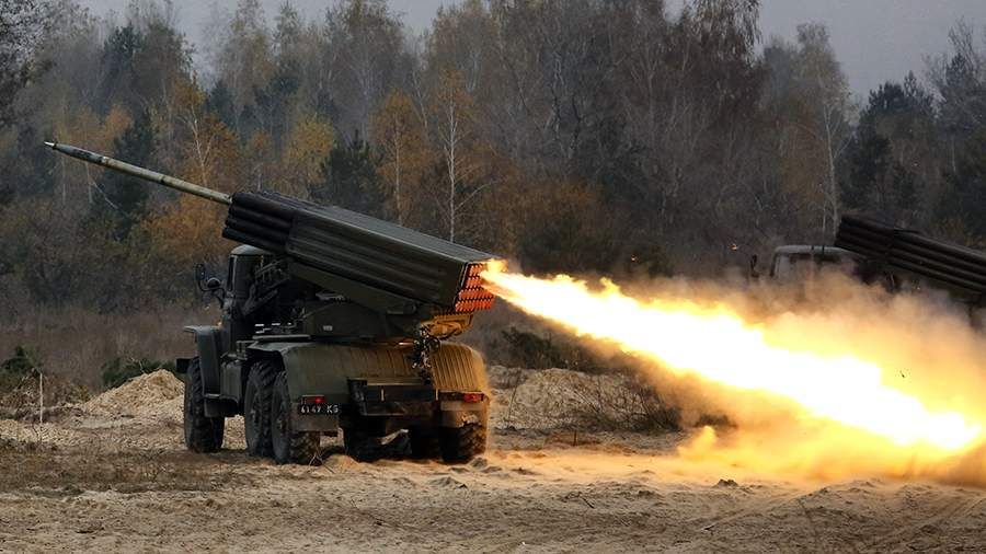 Украинские военные ударили по Ясиноватой 15 ракетами «Град»