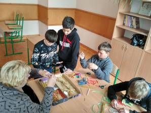 В школе №1 пгт. Володарское продолжились мероприятия в рамках акции «Zа мир без фашизма»