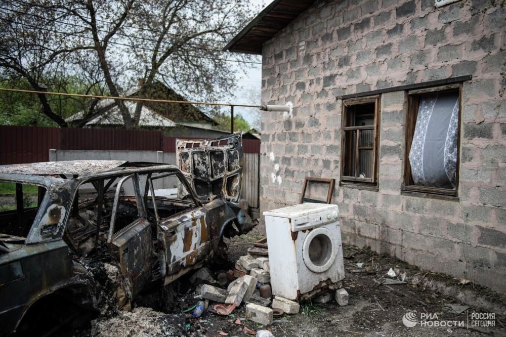 При обстреле Петровского района Донецка ранен мирный житель