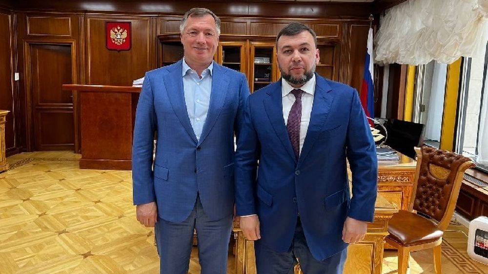 Глава ДНР обсудил с вице-премьером России вопросы восстановления Республики