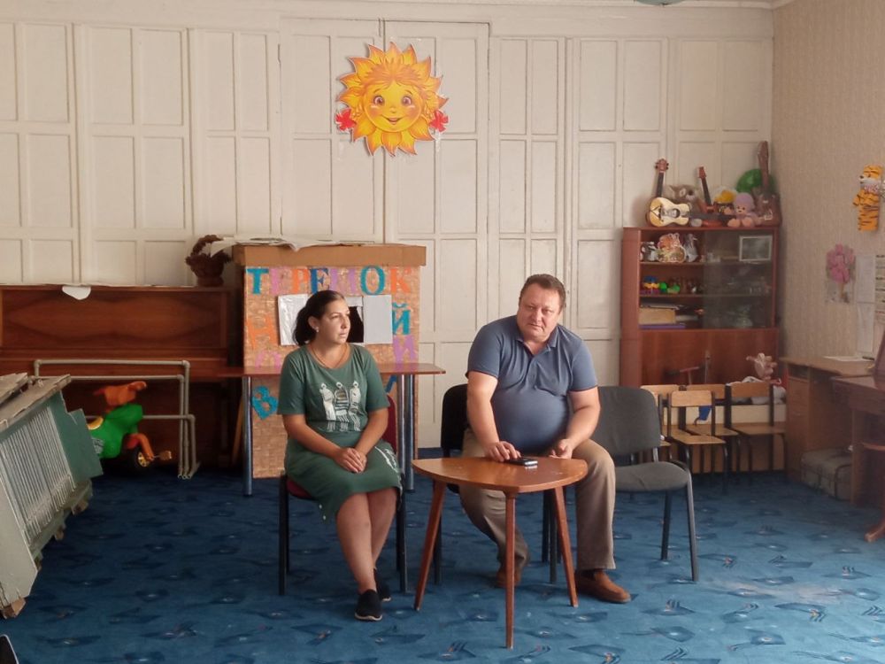 В Киевском районе г. Донецка состоялась встреча с трудовым коллективом