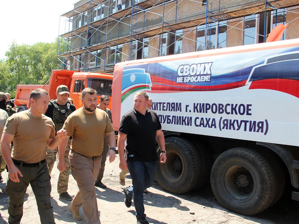 «В Республике будут школы, в которых хочется учиться»: Денис Пушилин посетил образовательные учреждения, которые восстанавливает Россия