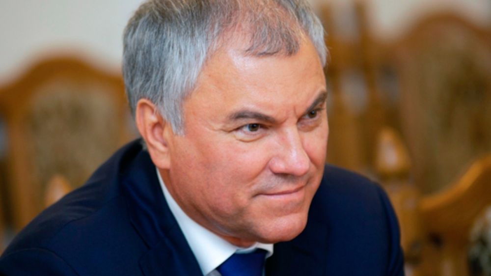 Володин встретился с Пушилиным в ходе рабочей поездки в ДНР