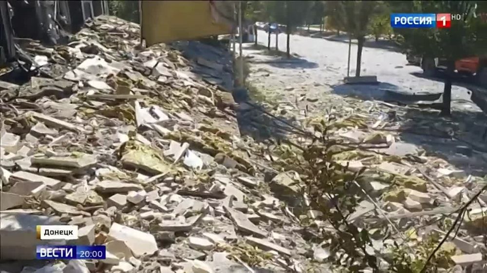 Украинские боевики обстреляли Донецк