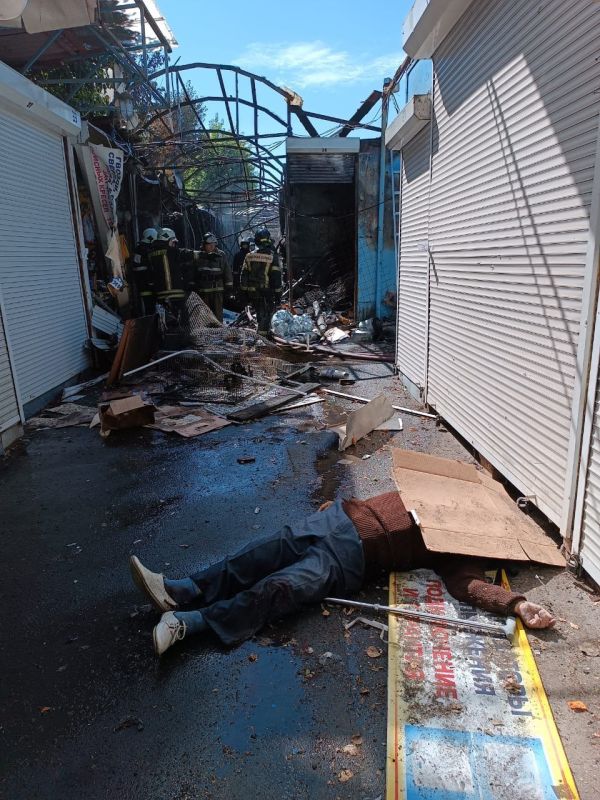 Борис Рожин: Последствия обстрела рынка в Донецке