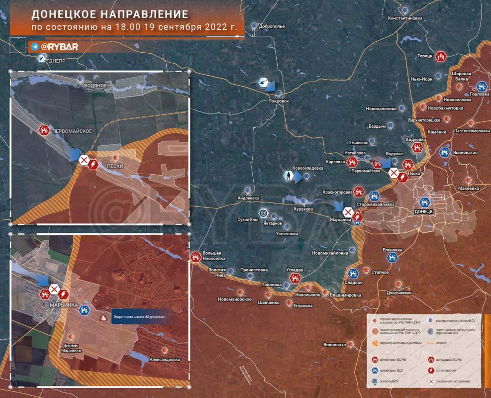 Борис Рожин: Обстановка на Донецком направлении