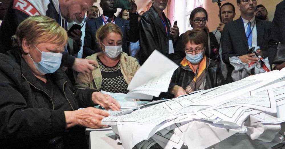 В Запорожской области за вхождение в состав РФ проголосовали 92,58%