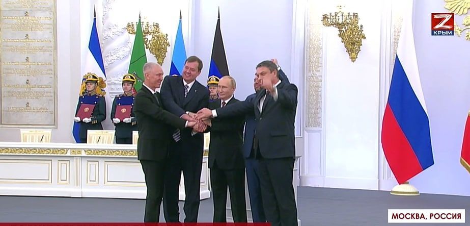 Путин подписал федеральные законы о принятии новых территорий в состав РФ