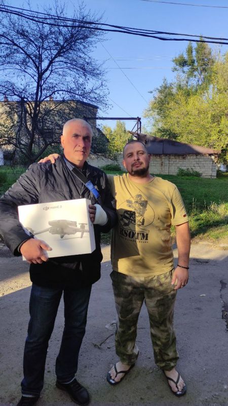 Владлен Татарский: Спасибо группировке "D" за возможность помогать бойцам на передовой