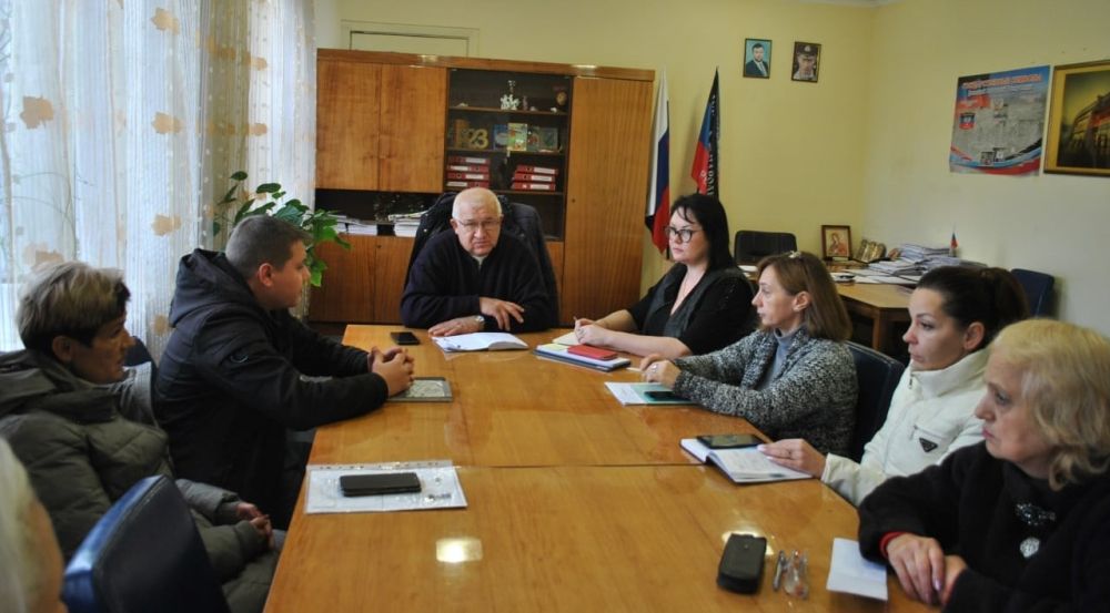 Наталья Бегуненко: Совещание с инспекторами отдела по общим и организационным вопросам в Петровском районе