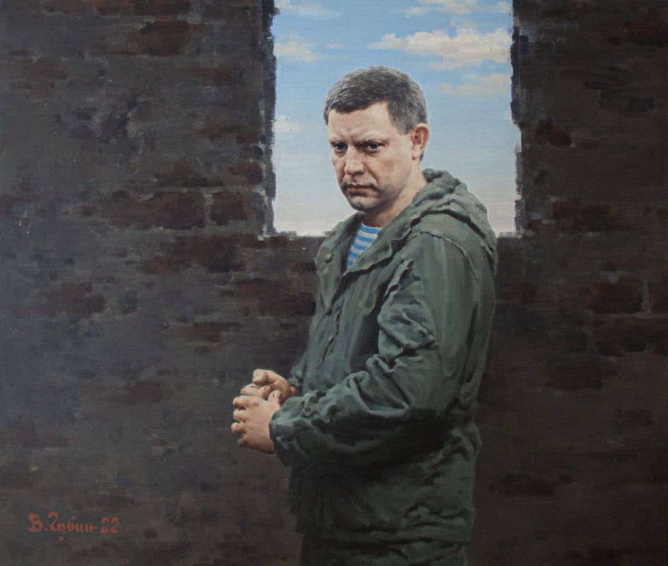 Художник Вадим Губин. Санкт-Петербург. Портрет Александра Захарченко