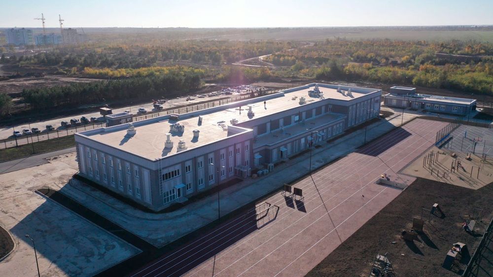 Военные строители завершили возведение центра МЧС в Мариуполе