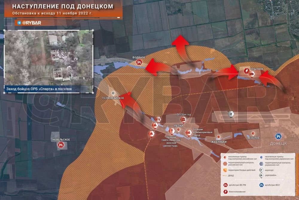 Борис Рожин: Наступление на Донецком направлении