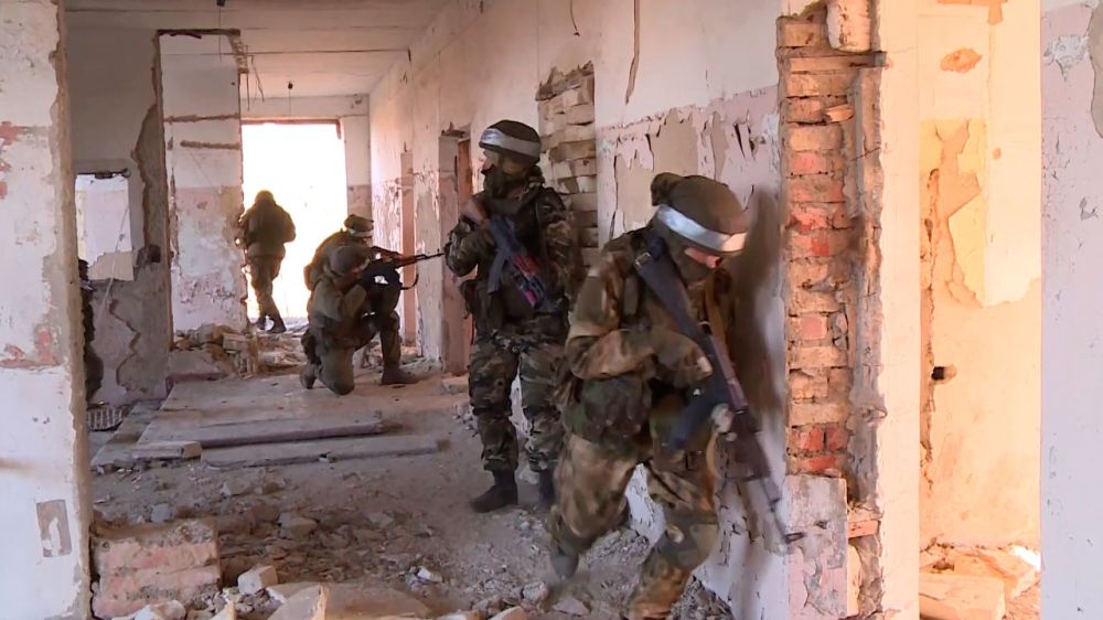 Штурм здания: кадры боевых действий подразделений 155-й бригады морской пехоты в зоне СВО