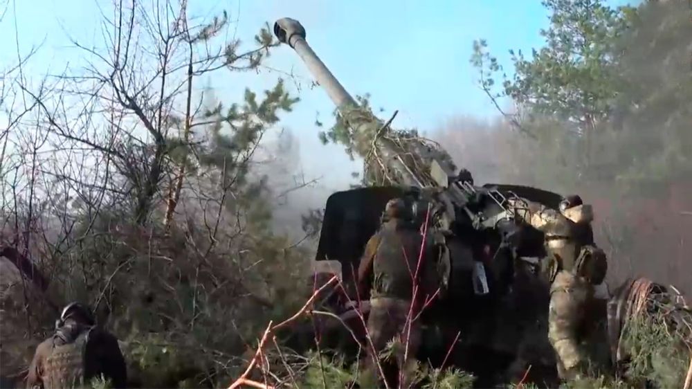 «Мста» мстит: кадры работы артиллеристов в ДНР по позициям украинских боевиков