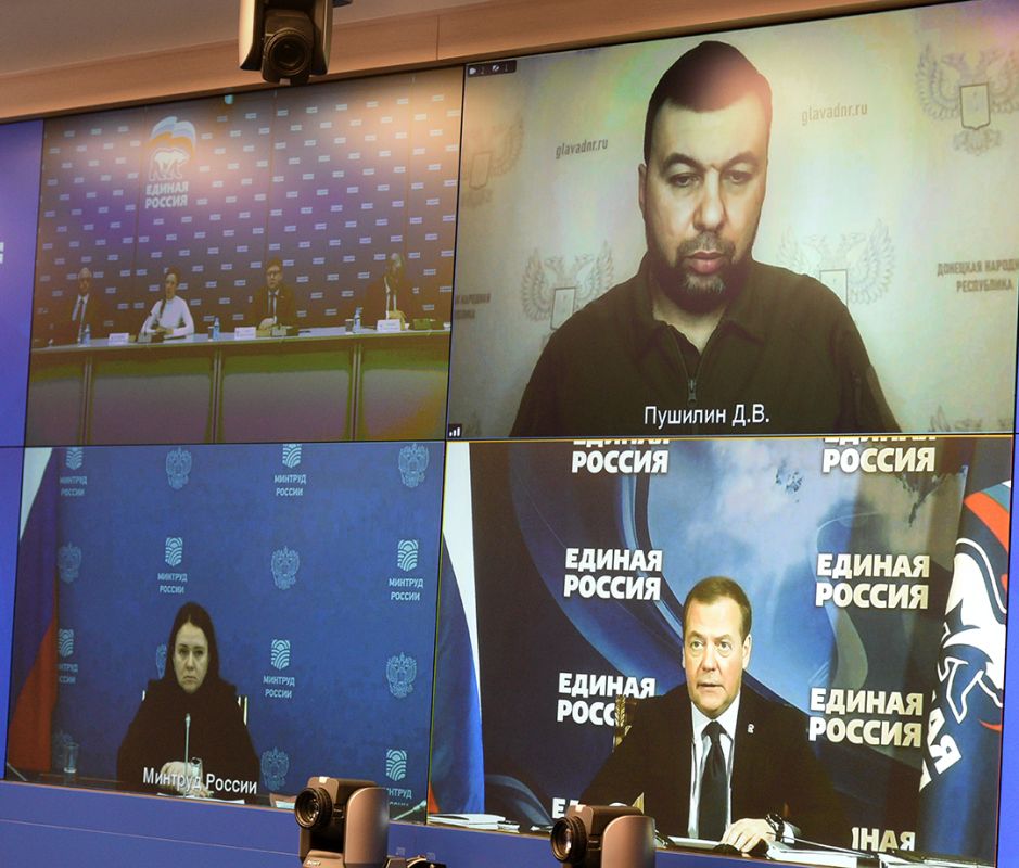 Денис Пушилин принял участие в обсуждении проекта закона о занятости населения РФ