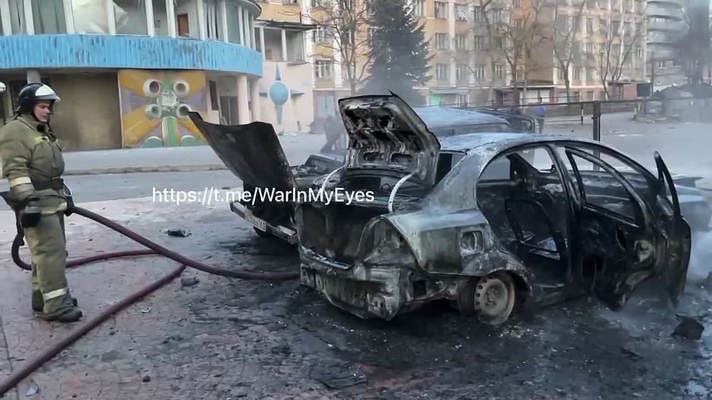 Евгений Лисицын: . Еще кадры обстрелов Донецка