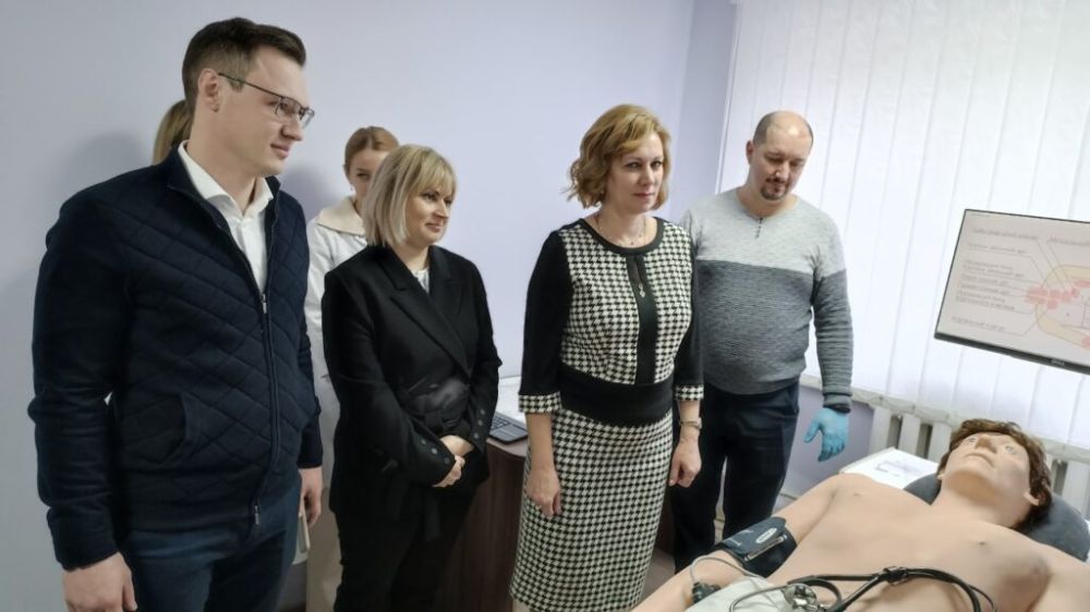 В Донецком медицинском университете открыли Аккредитационно-симуляционный центр