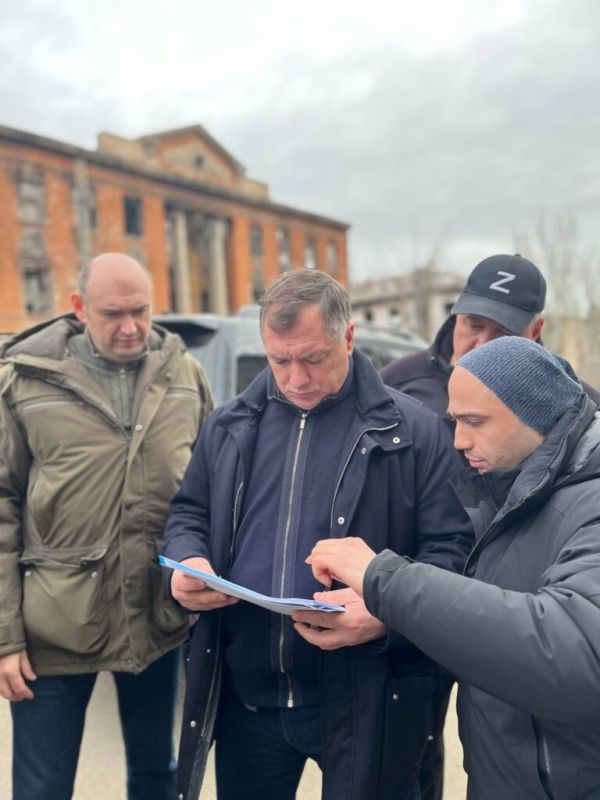 Донецкую Народную Республику посетил Заместитель Председателя Правительства РФ Марат Хуснуллин