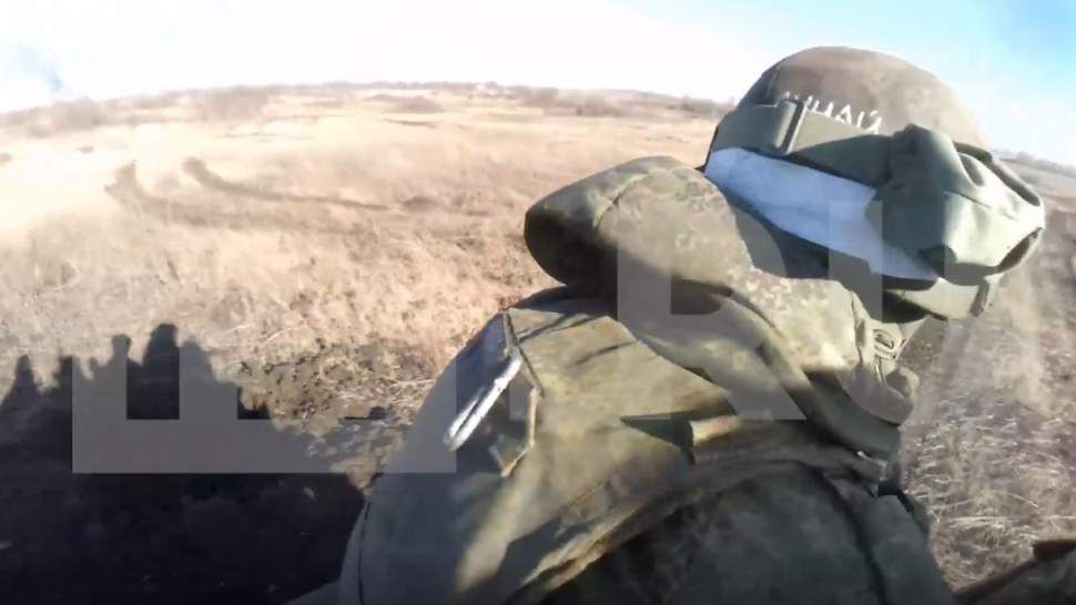 Появились кадры штурма Угледара российскими морпехами