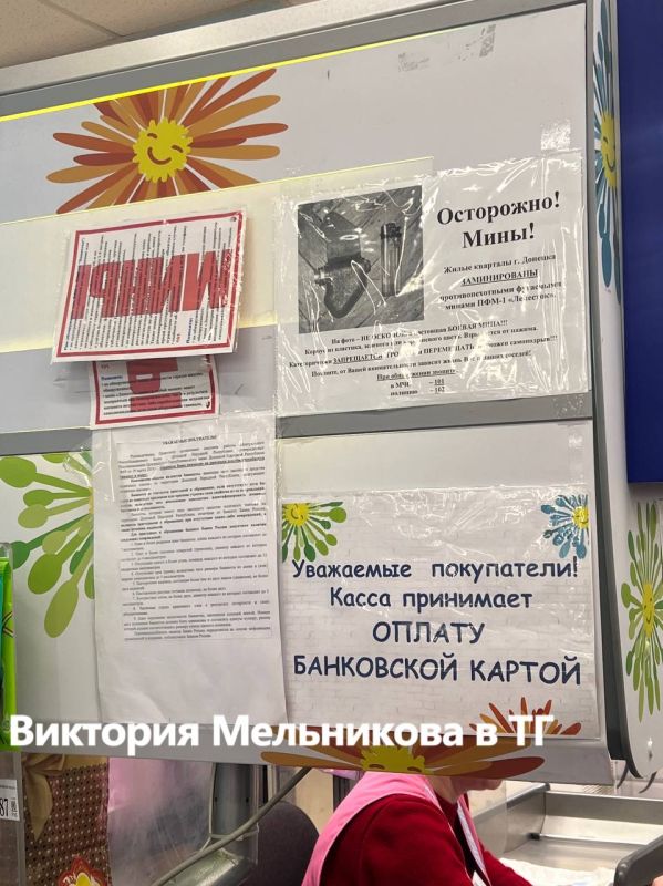 Виктория Мельникова: Стою в магазине, читаю про мины «Лепесток», которыми украинские боевики засыпали жилые районы Донецка