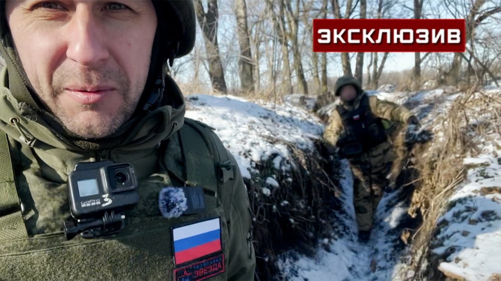 Корреспондент «Звезды» побывал в одном окопе с бойцами батальона «Русь»