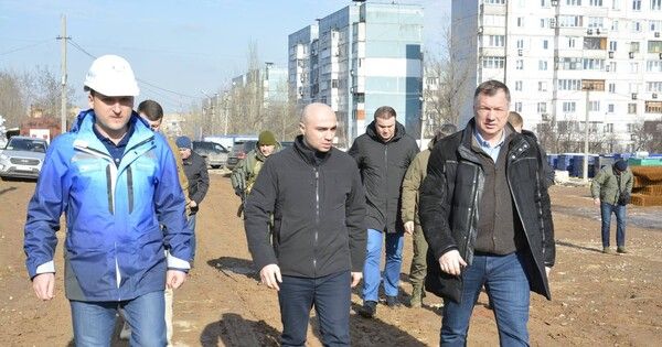 Вице-премьер России Марат Хуснуллин посетил объекты Донецка и Мариуполя