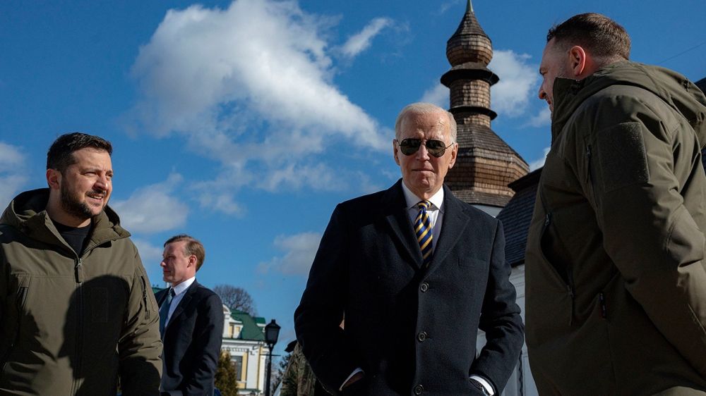 Пушилин: Байден приехал в Киев показать, «кто в доме хозяин»