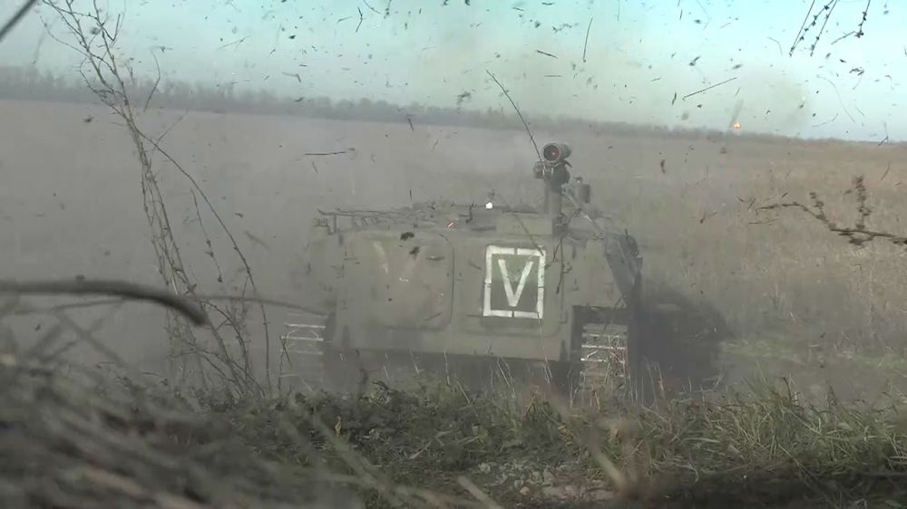 МО РФ показало боевую работу комплексов «Штурм-С» на Южно-Донецком направлении