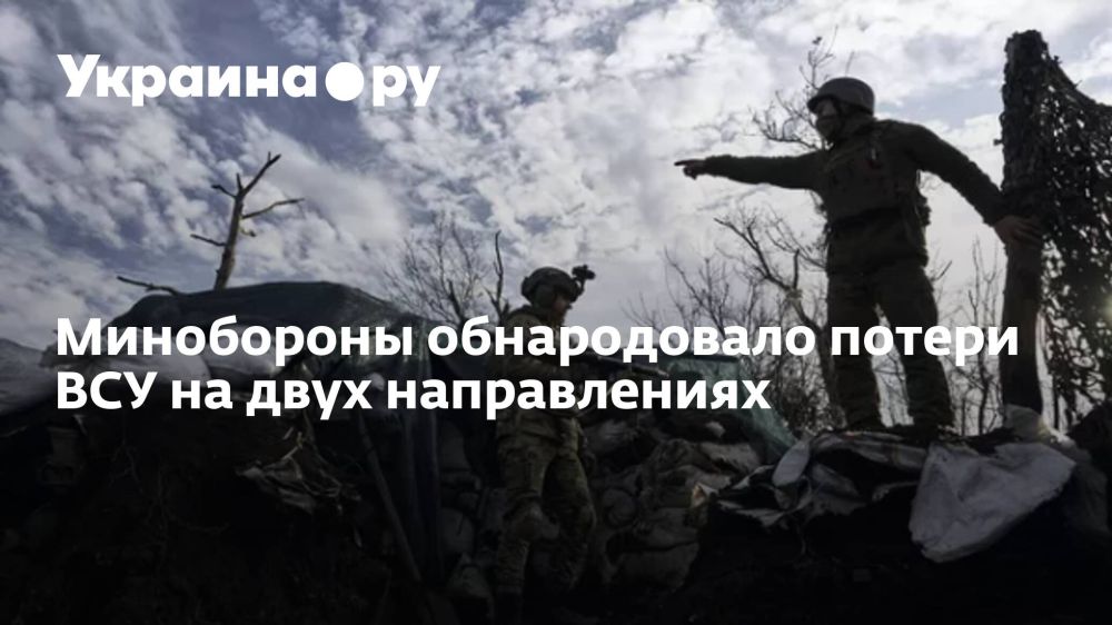 Минобороны обнародовало потери ВСУ на двух направлениях