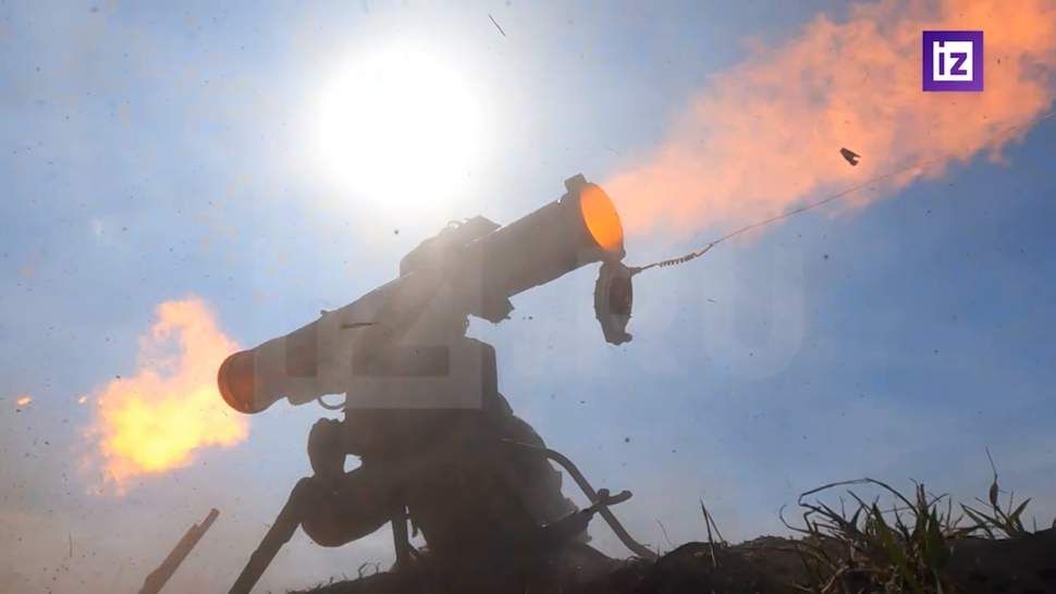 «Известия» показали уничтожение огневой точки ВСУ у Авдеевки