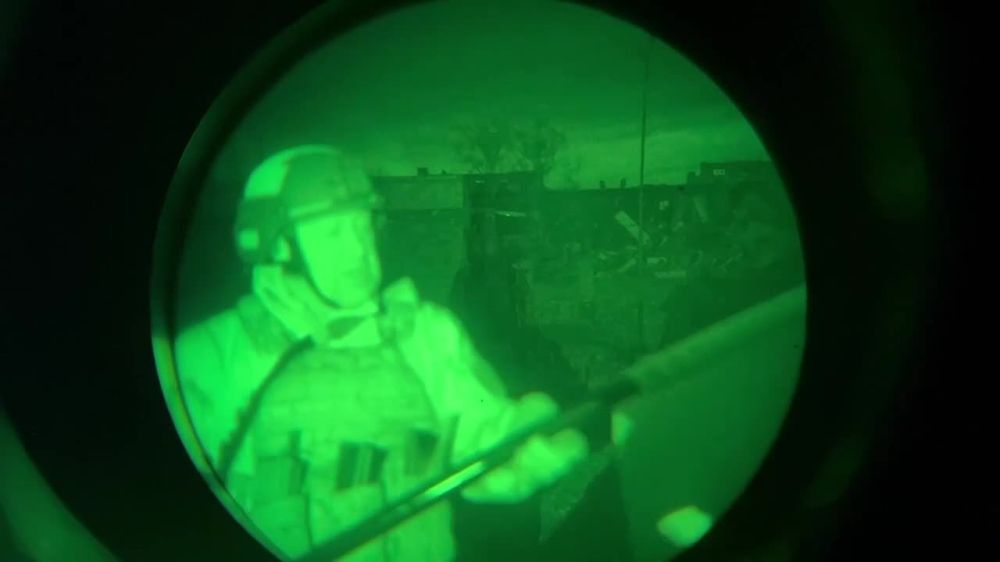 Евгений Пригожин вещает из центра Бахмута