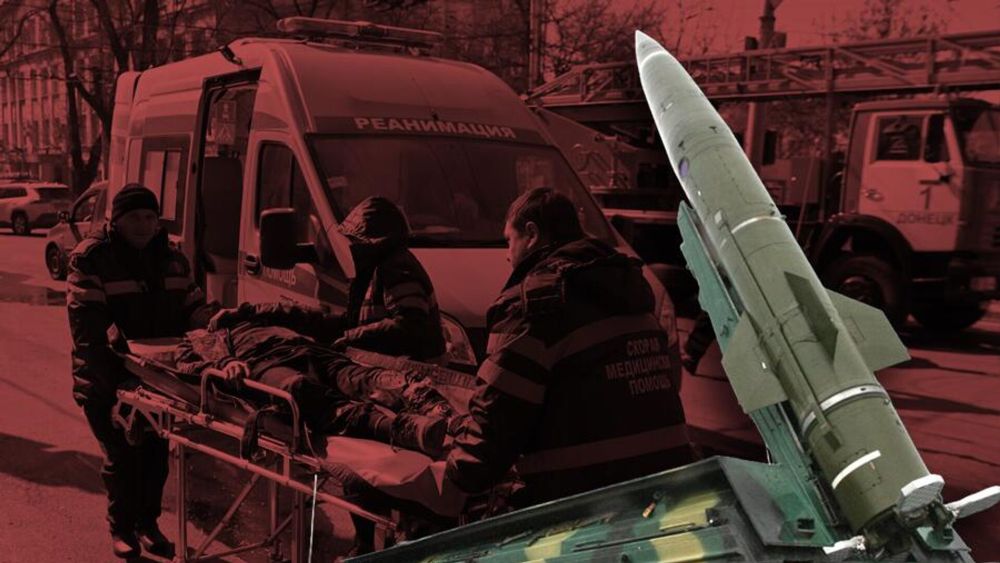 Украинская артиллерия нанесла удар по крытому рынку в Донецке, есть погибший