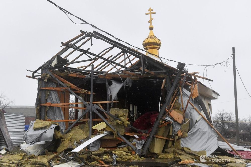 ВСУ уничтожили или повредили более 70 храмов Донбасса, заявили в Донецке
