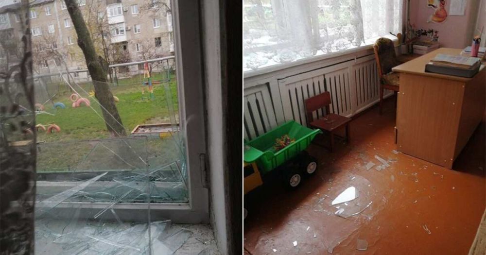 ВСУ ночью обстрелом повредили детский сад в Горловке