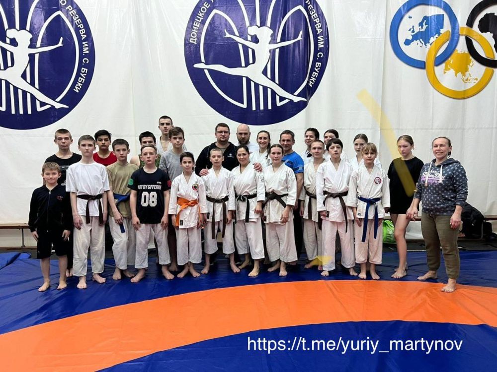 Юрий Мартынов: В следующем месяце эти ребята будут представлять Донецкую Народную Республику на Первенстве России по всестилевому каратэ