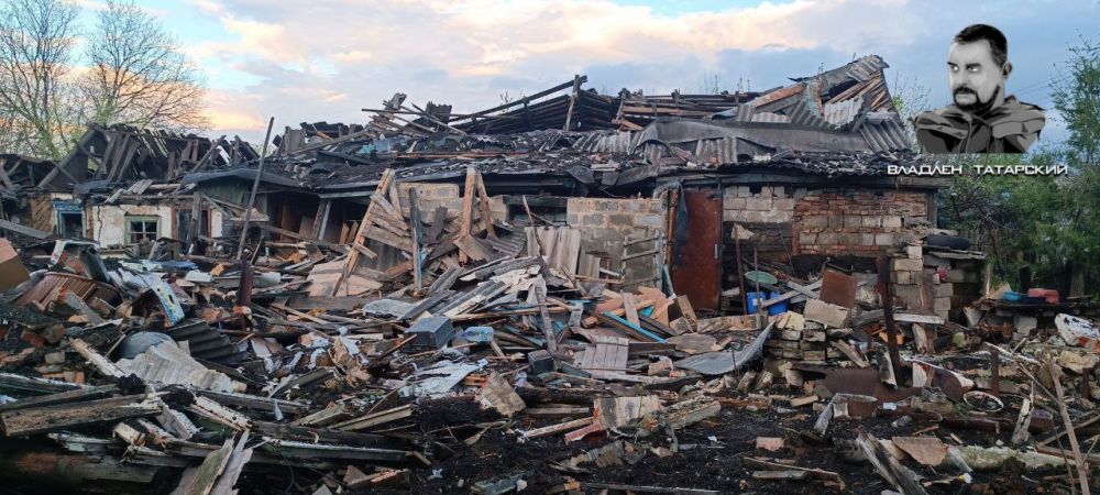 Владлен Татарский: Мощнейший удар по частному сектору в район ЖД-вокзала в Донецке