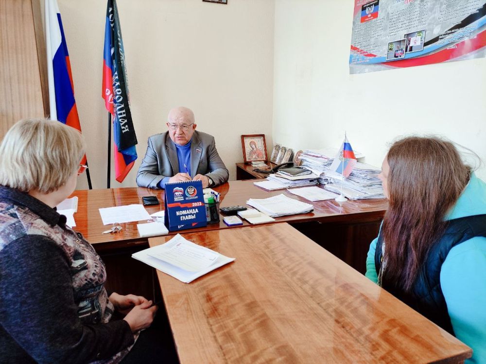 Наталья Бегуненко: Прошёл еженедельный приём жителей Петровского района