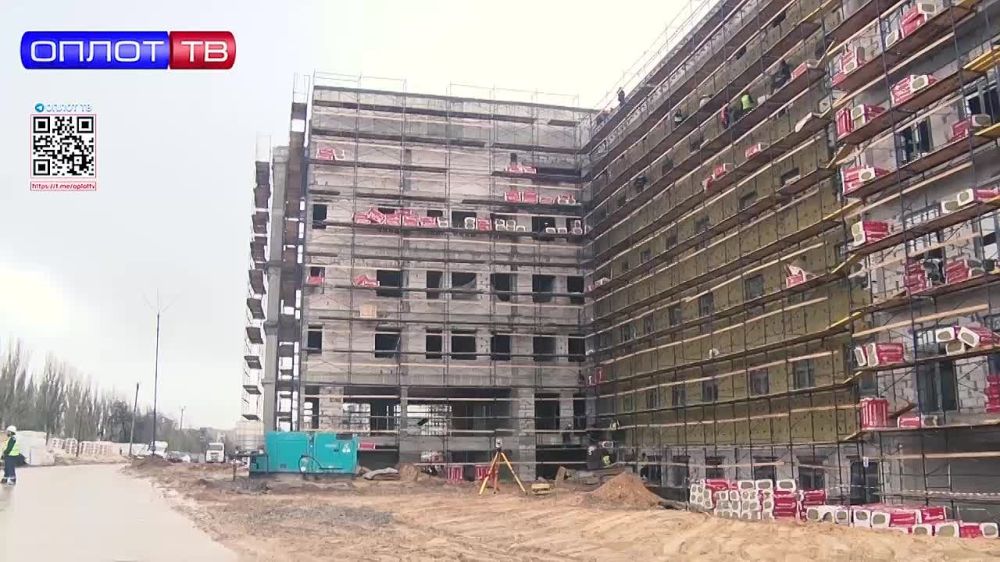Строительство перинатального центра в Донецке
