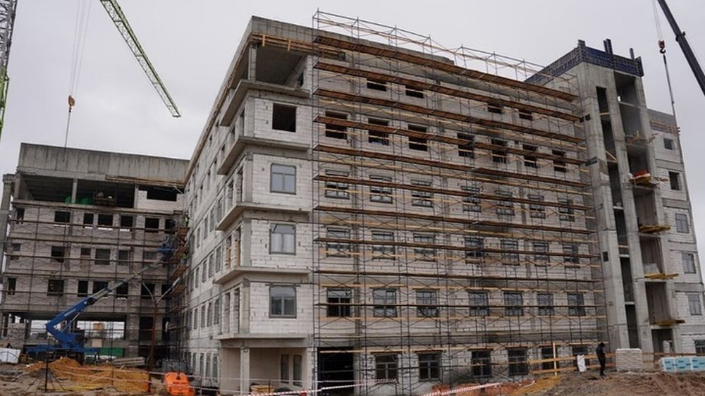 Строительство перинатального центра в Донецке идет опережающими темпами