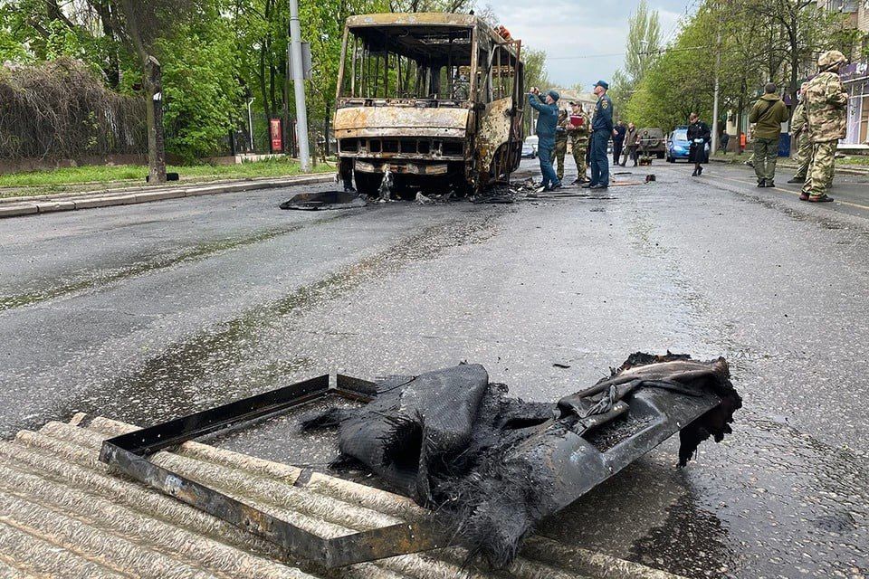 Разминка ВСУ перед наступлением? Донецк накрыло, сгорел автобус с людьми