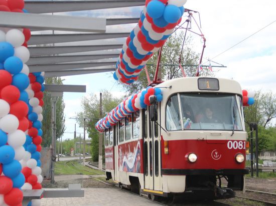 В Мариуполе открыто трамвайное движение