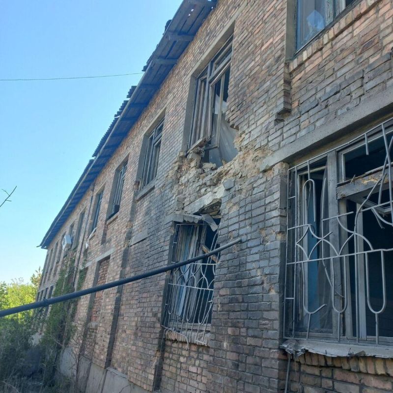 Украинские войска обстреляли поликлинику в Горловке