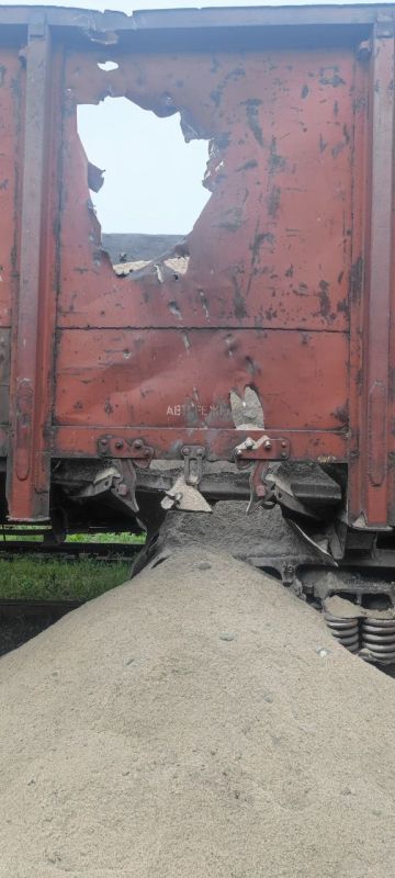 Вагон на ст. Мушкетово