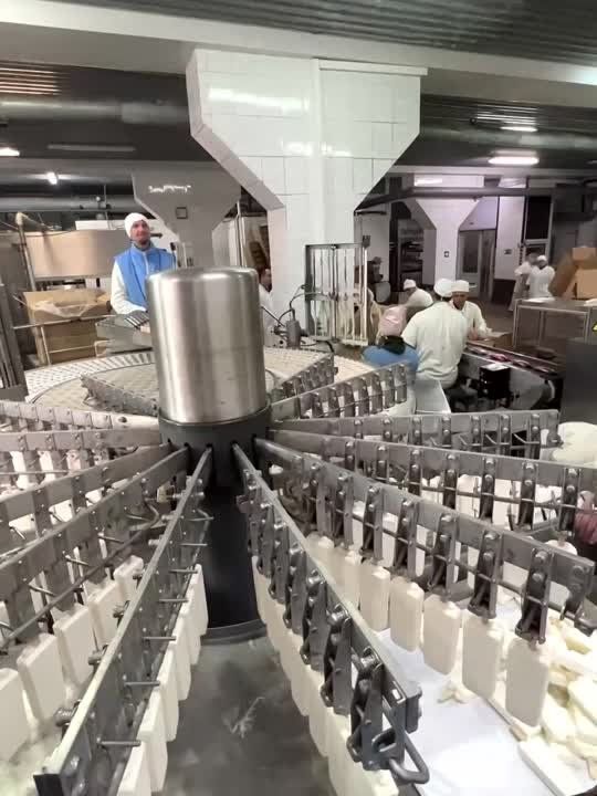 Для детей из Донецка провели экскурсию по фабрике мороженого