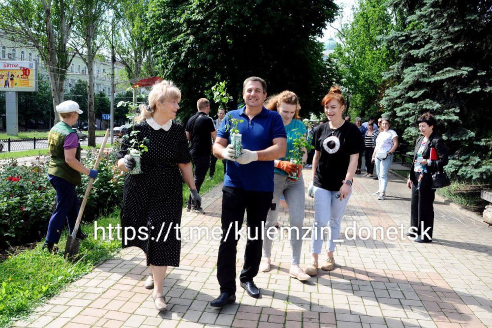 Алексей Кулемзин: Донецк – город миллиона роз!