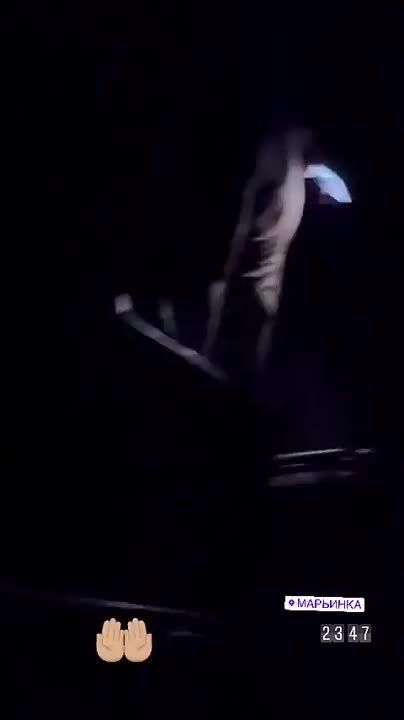 Чингис Дамбиев: Военнослужащие 78-го моторизованного полка специального назначения «Север-Ахмат» имени Героя Российской Федерации А. А. Кадырова ведут ночной бой в Марьинке на Донецком направлении