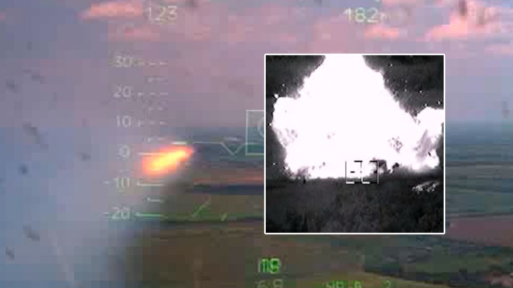 МО РФ показало уничтожение бронетехники врага «Аллигаторами» на Южно-Донецком направлении