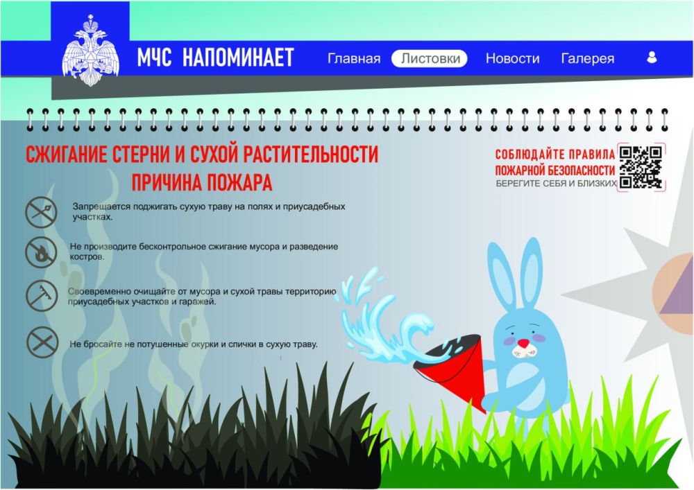 Василий Ткачук: МЧС ДНР предупреждает!